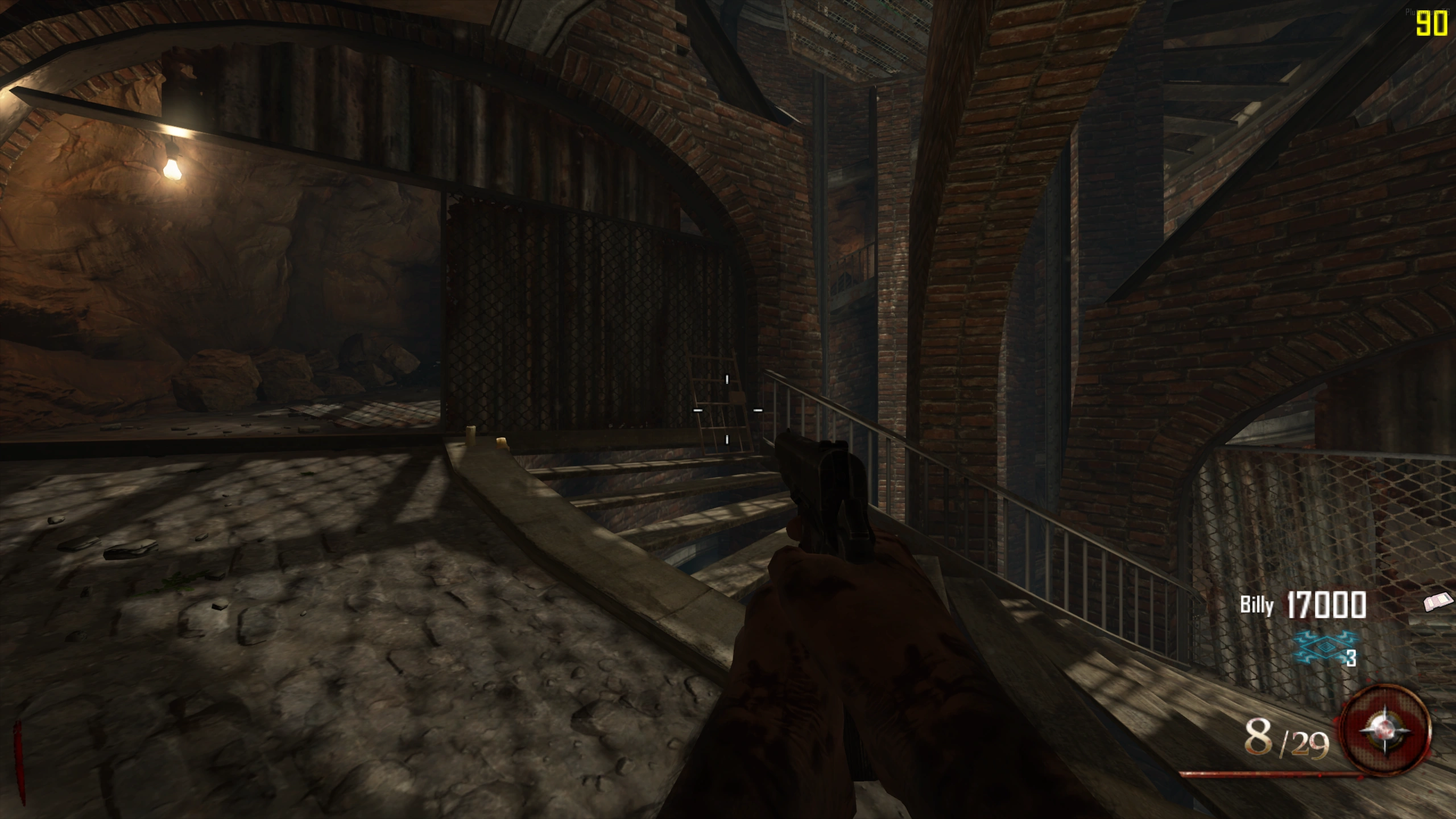 zombie shield — door third level