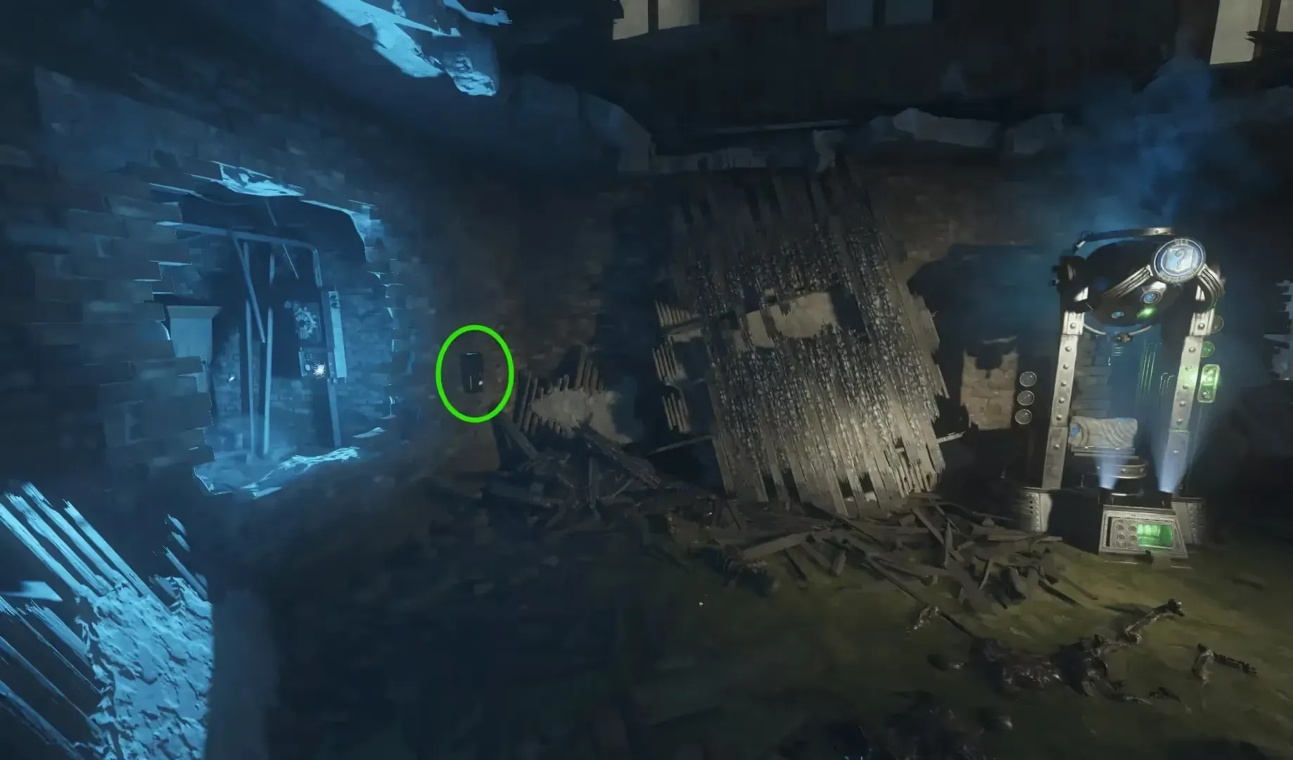 Armory bomb location