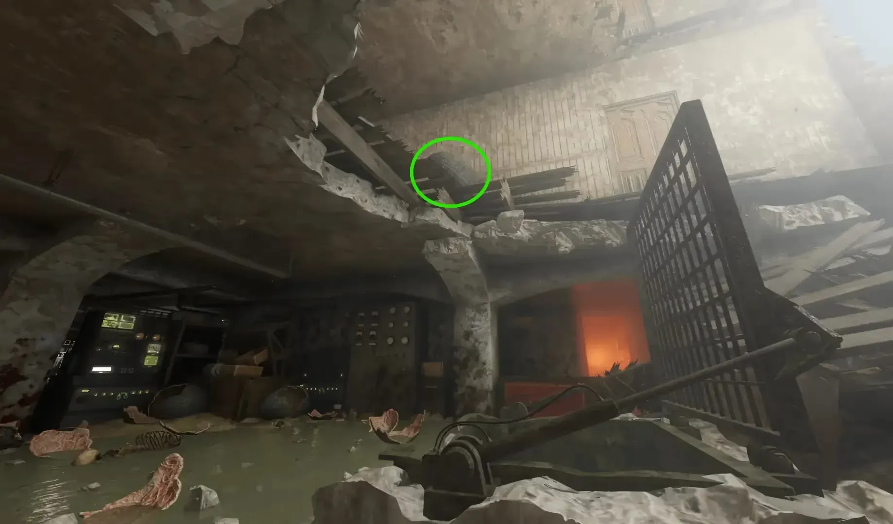 Shoot this egg down above the Hatchery sewer exit.