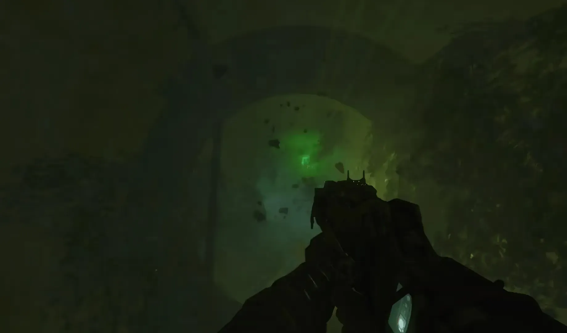Shoot this red light during the sewer ride.