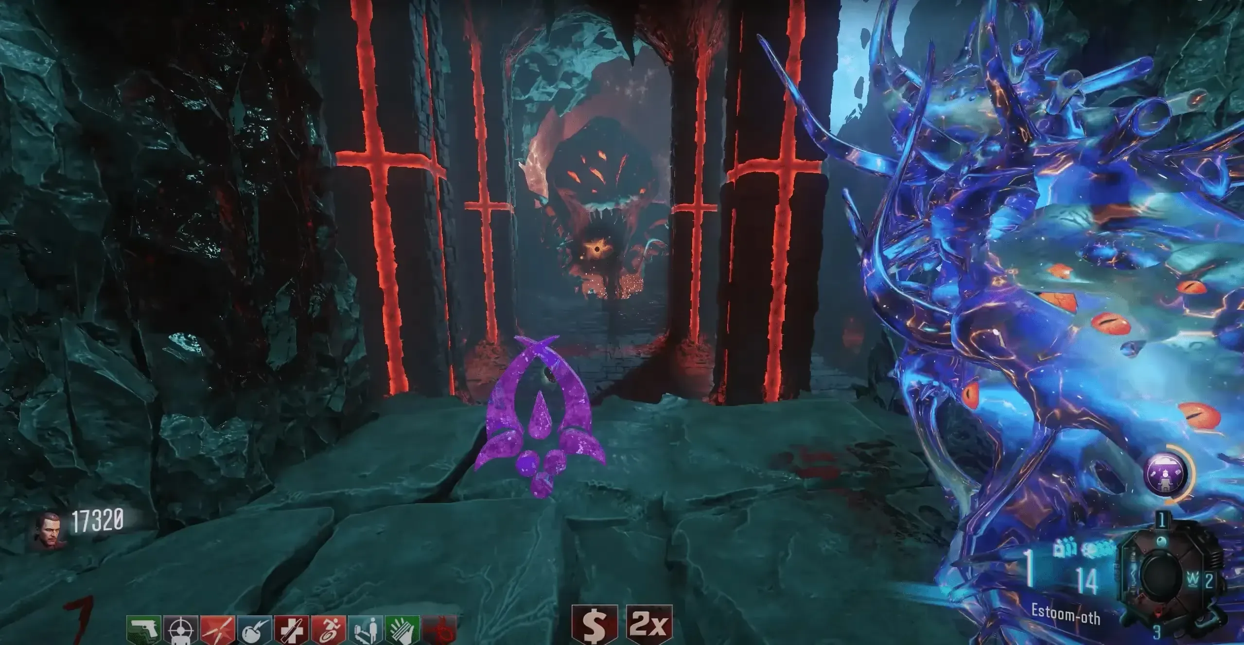 Wait for each requested rune before interacting.
