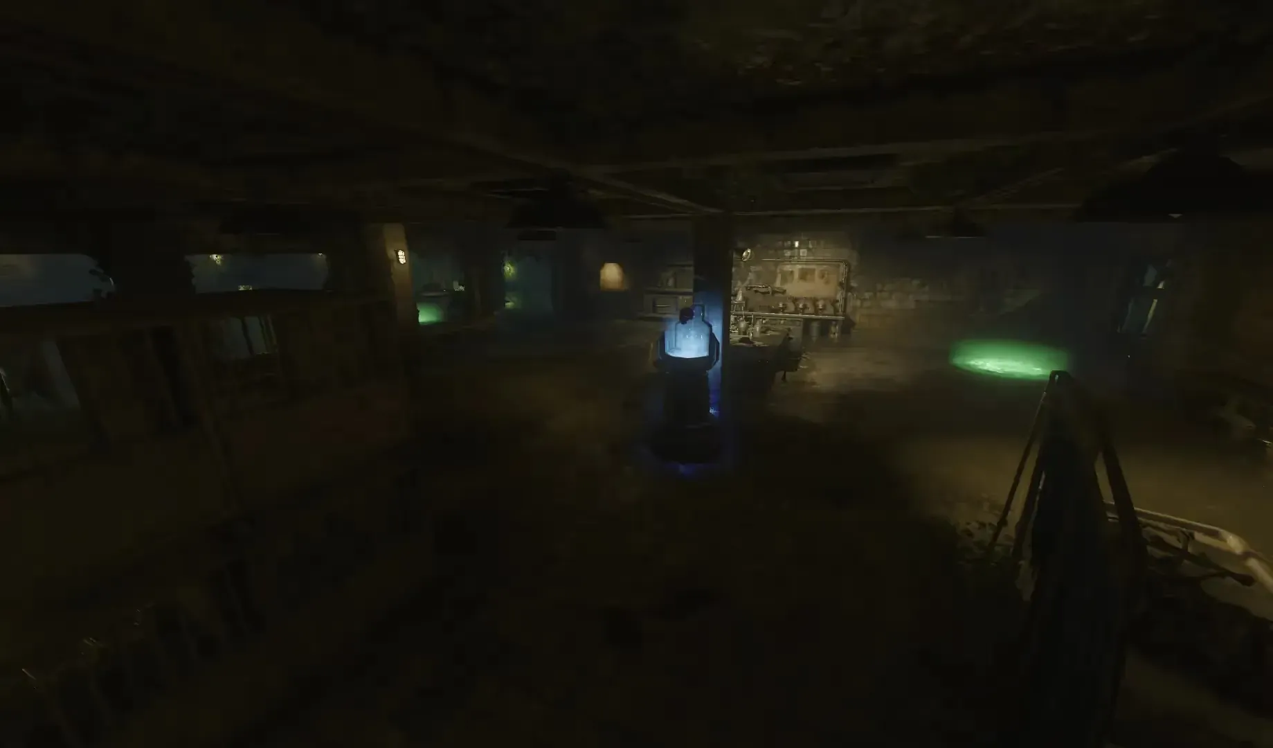 Lower bunker altar.