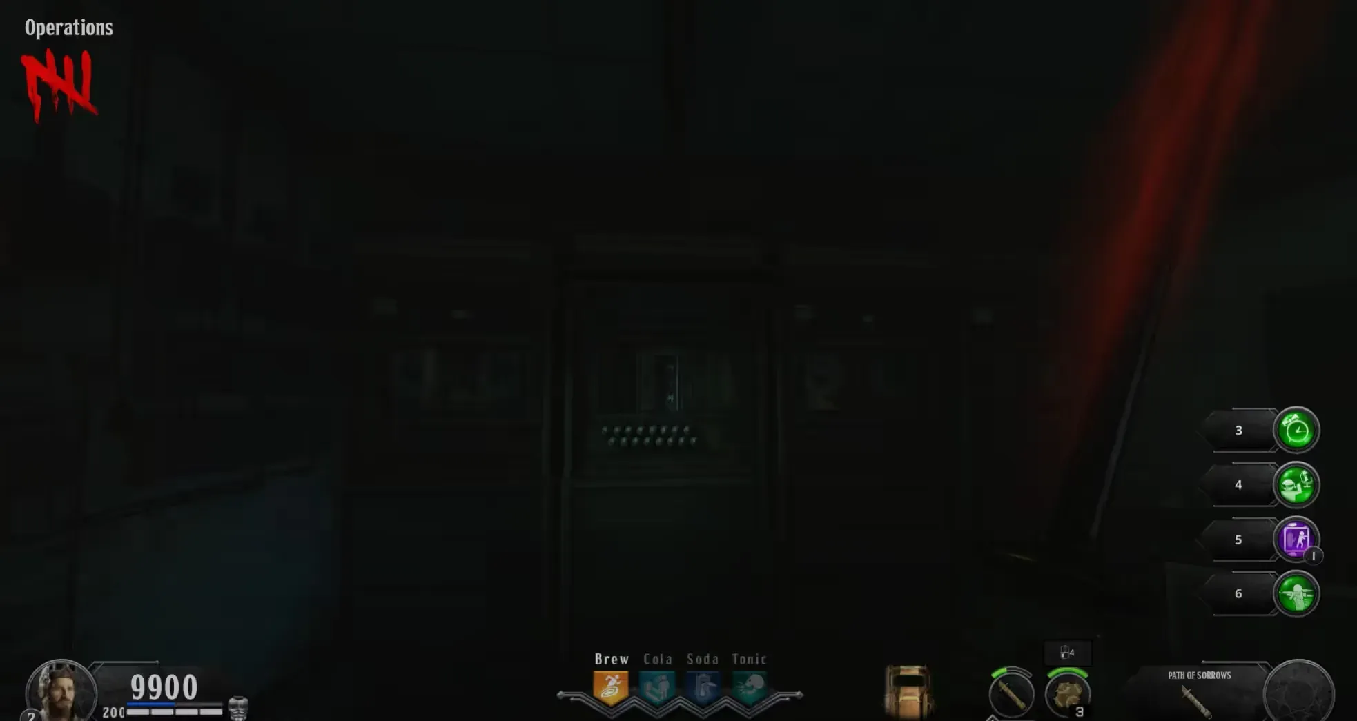 Install the carried core in this Operations server slot