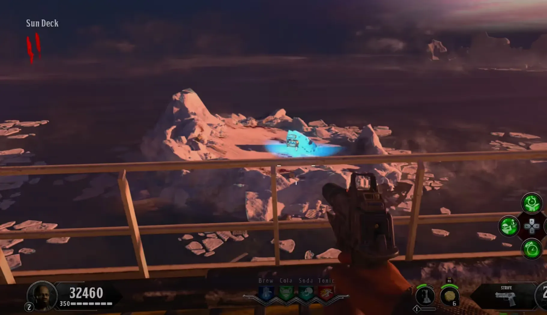 The final Seal charge takes place at the Golden machine on the Iceberg