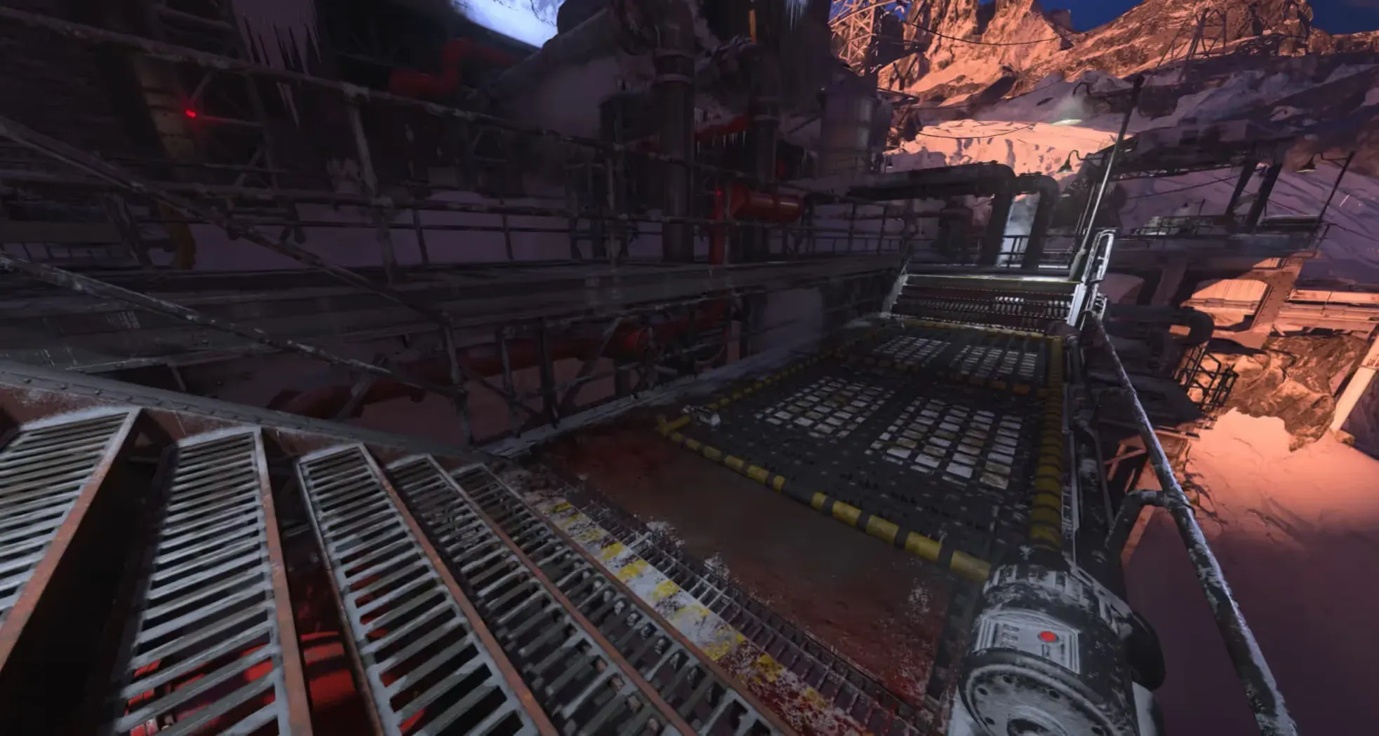 Outer Walkway — behind the flinger