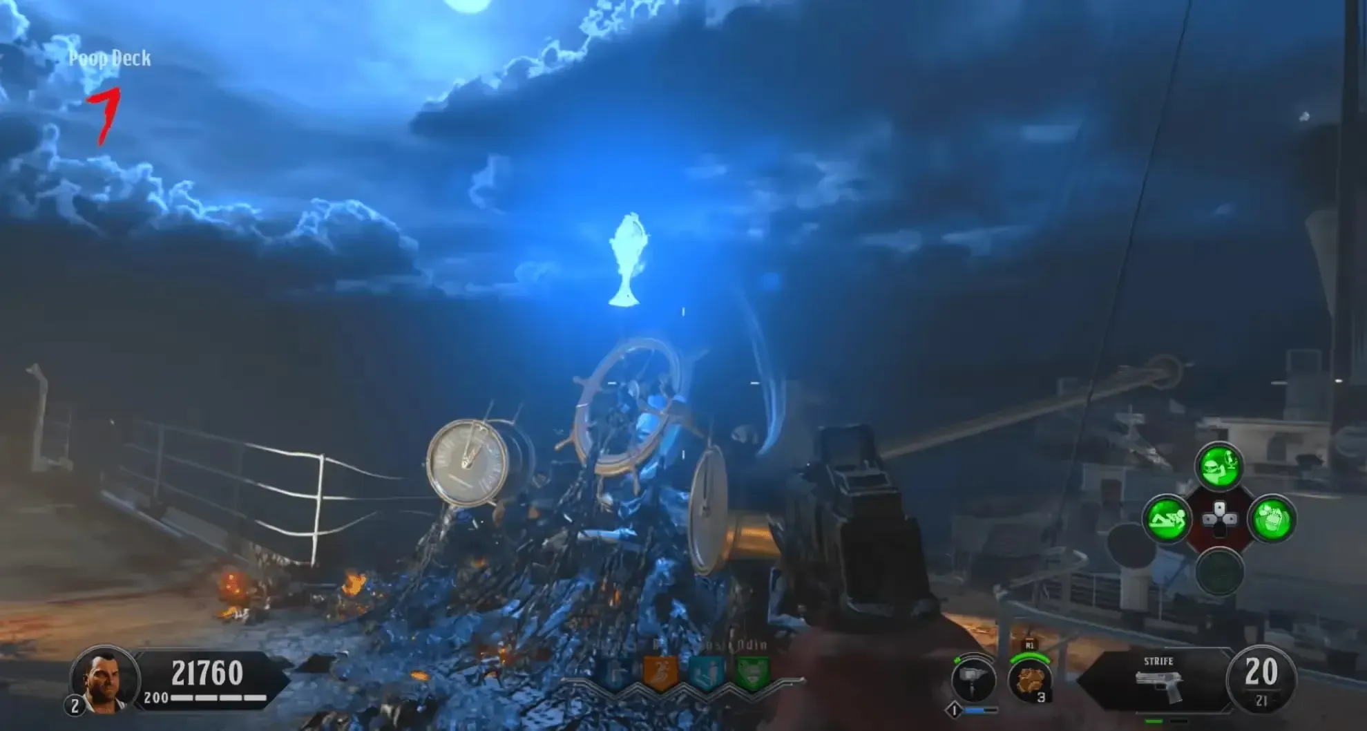 Poop Deck — activate this floating Sentinel Artifact