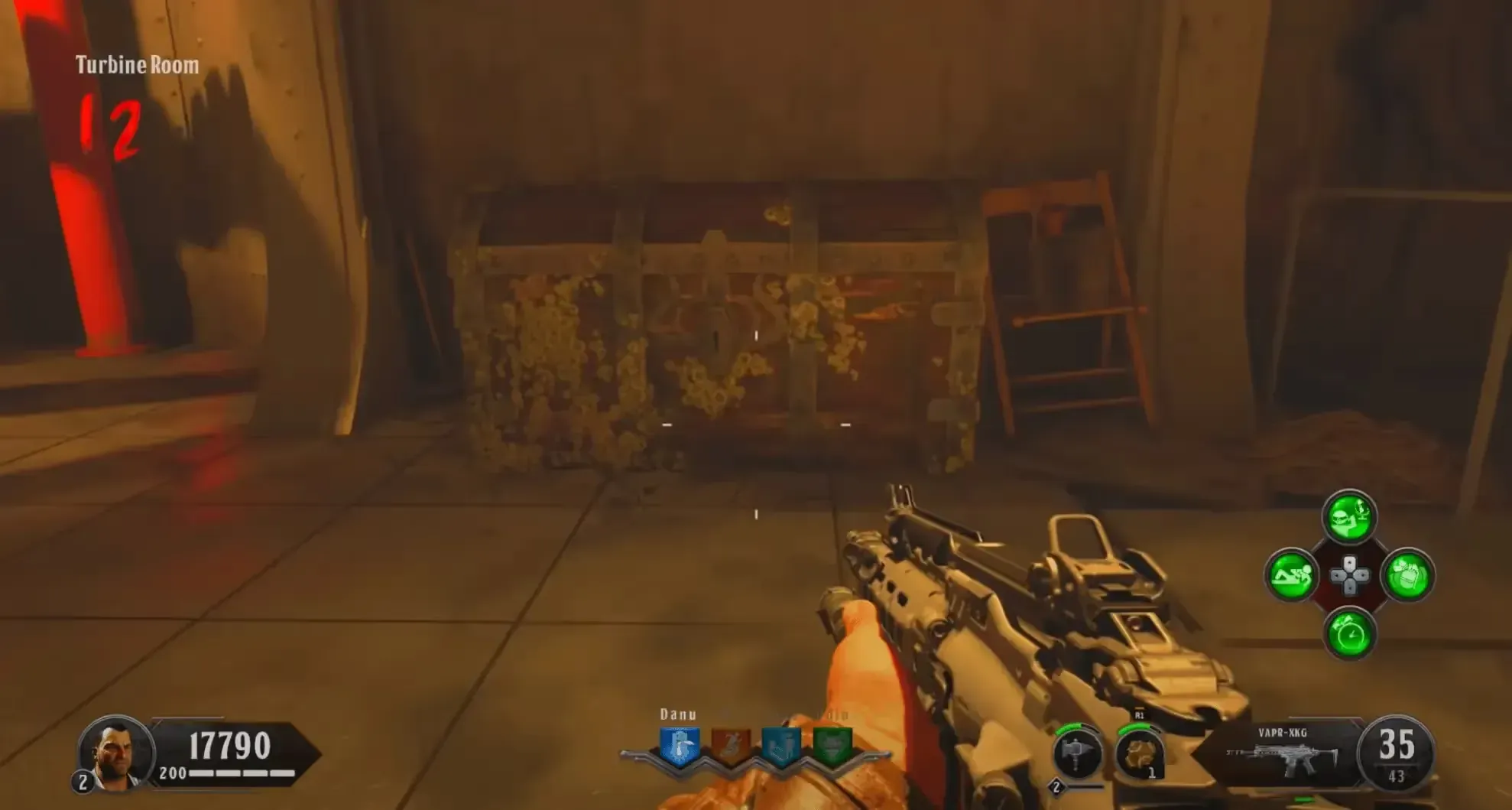 Kraken chest — turbine room