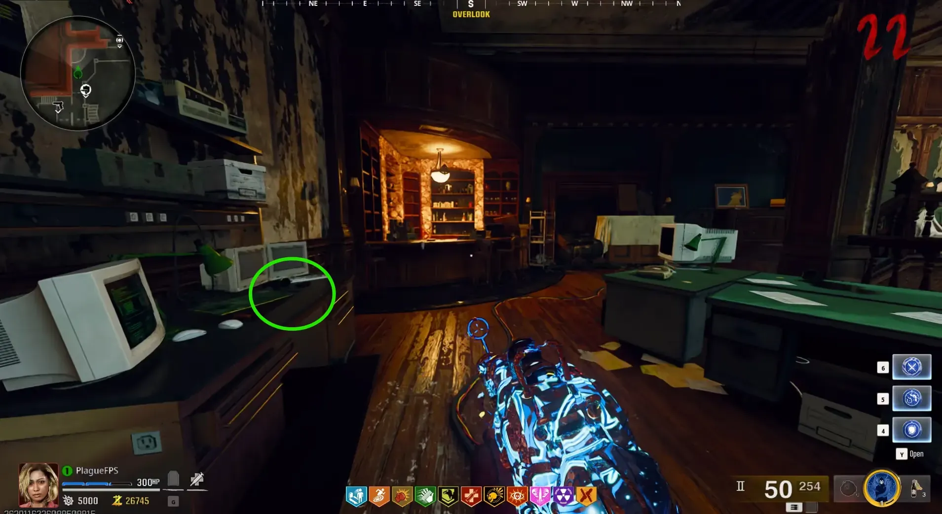 Audio Log: Overlook desk