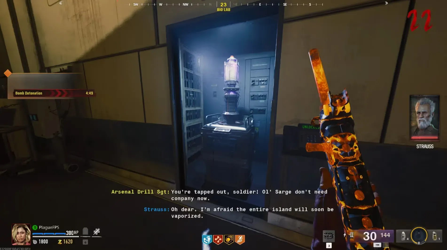 Hold interact at each opened bomb panel until it finishes