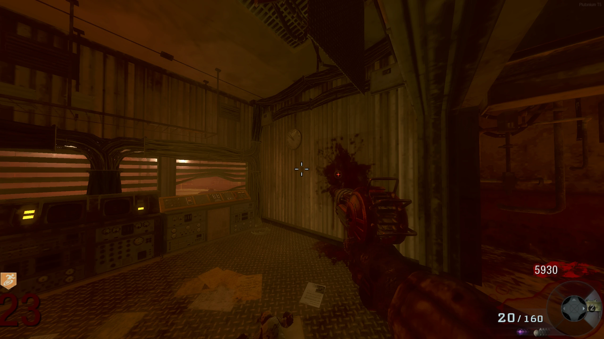 Juggernog - In front of the machine