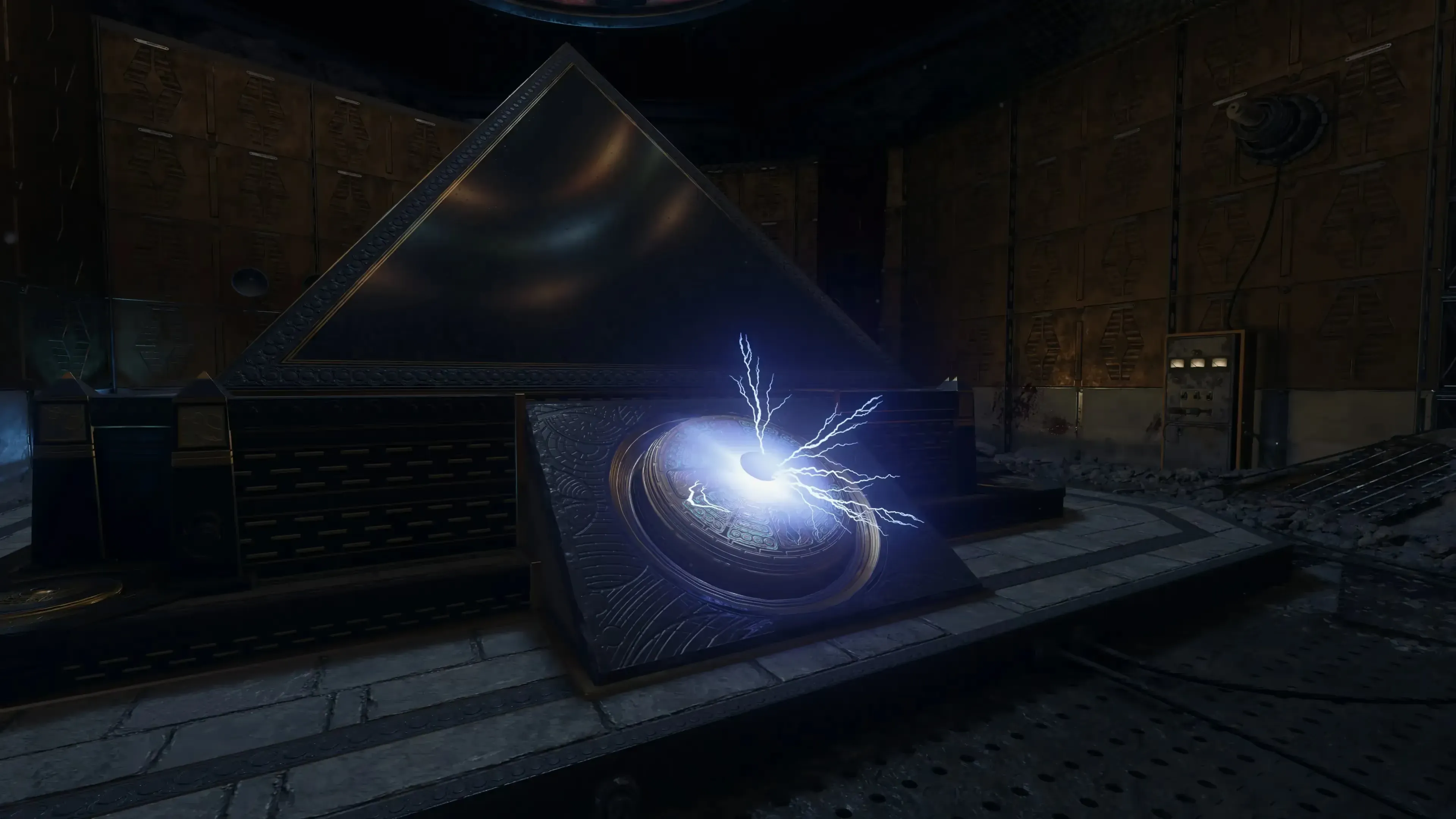 Vril Sphere entering Vril Interface