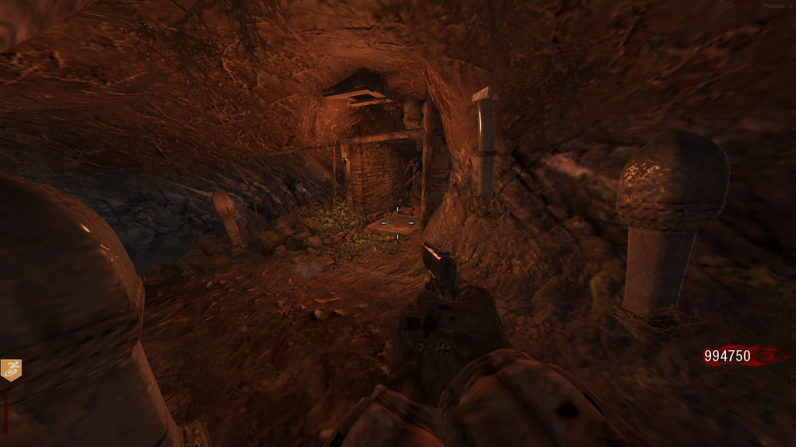 Minecart Area Tunnel - Halfway through the tunnel leading to the underground area