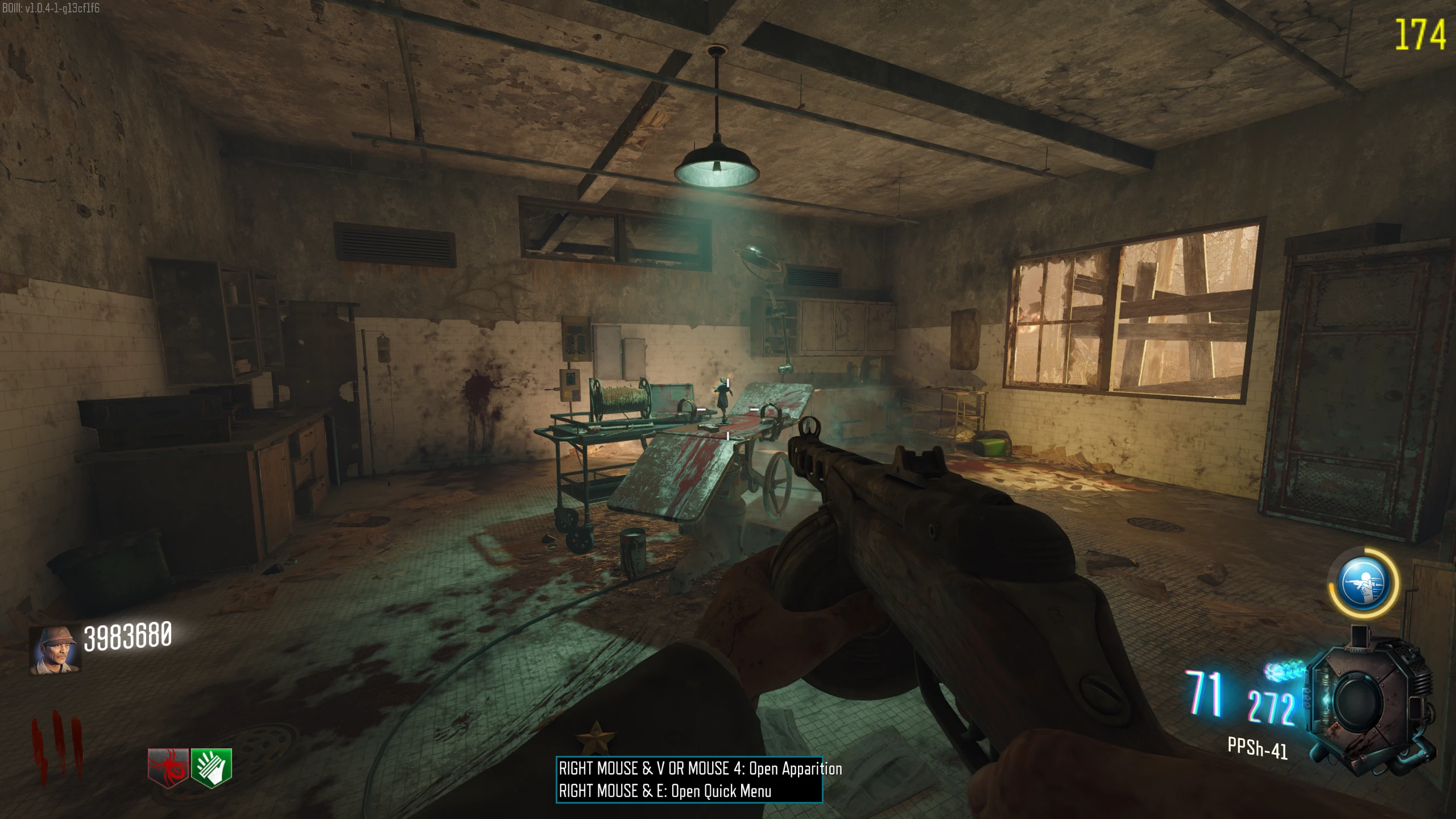 Juggernog Spawn Room - On the dentist chair