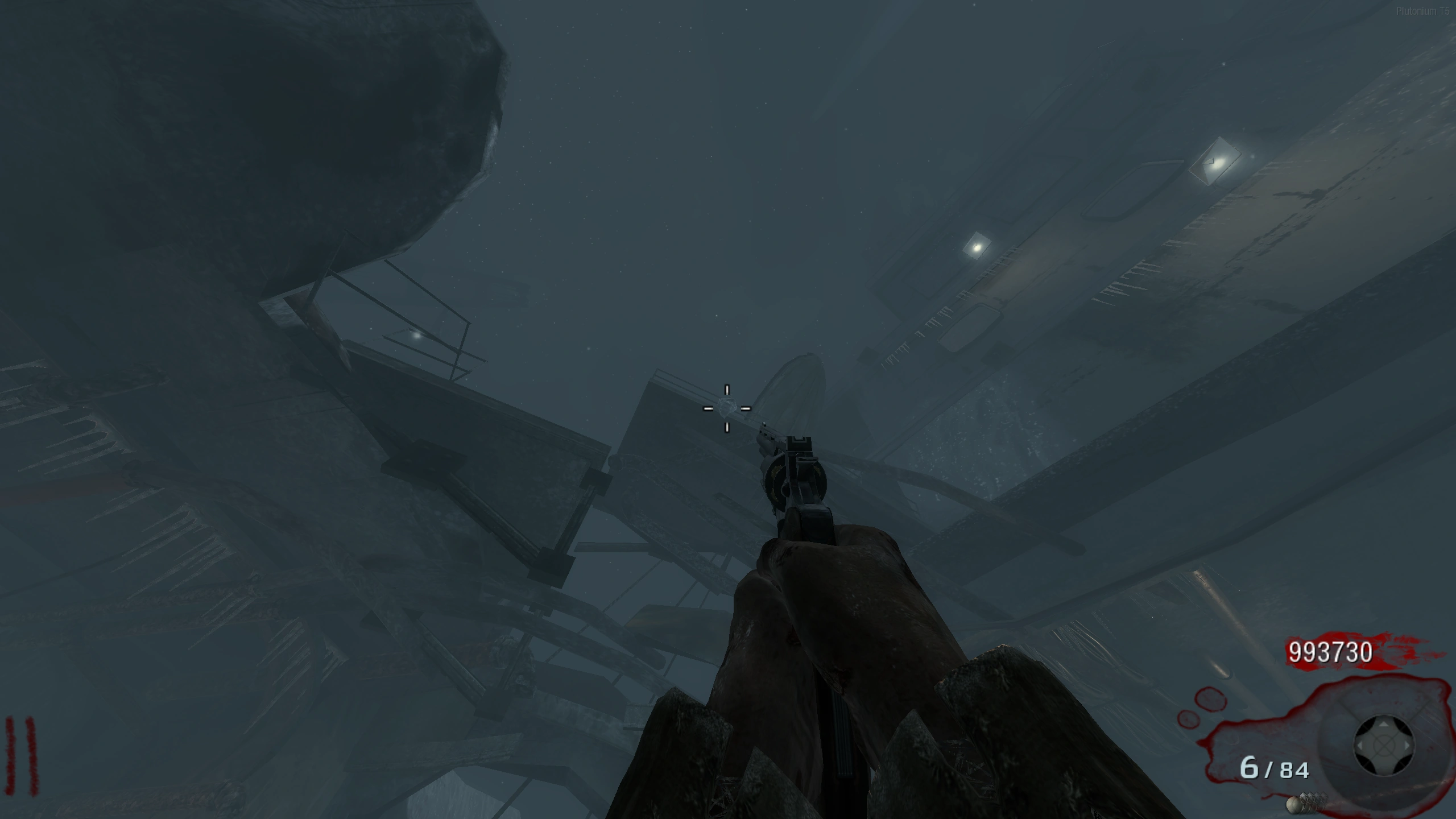 Ship - Railing connecting the two sides of the broken ship