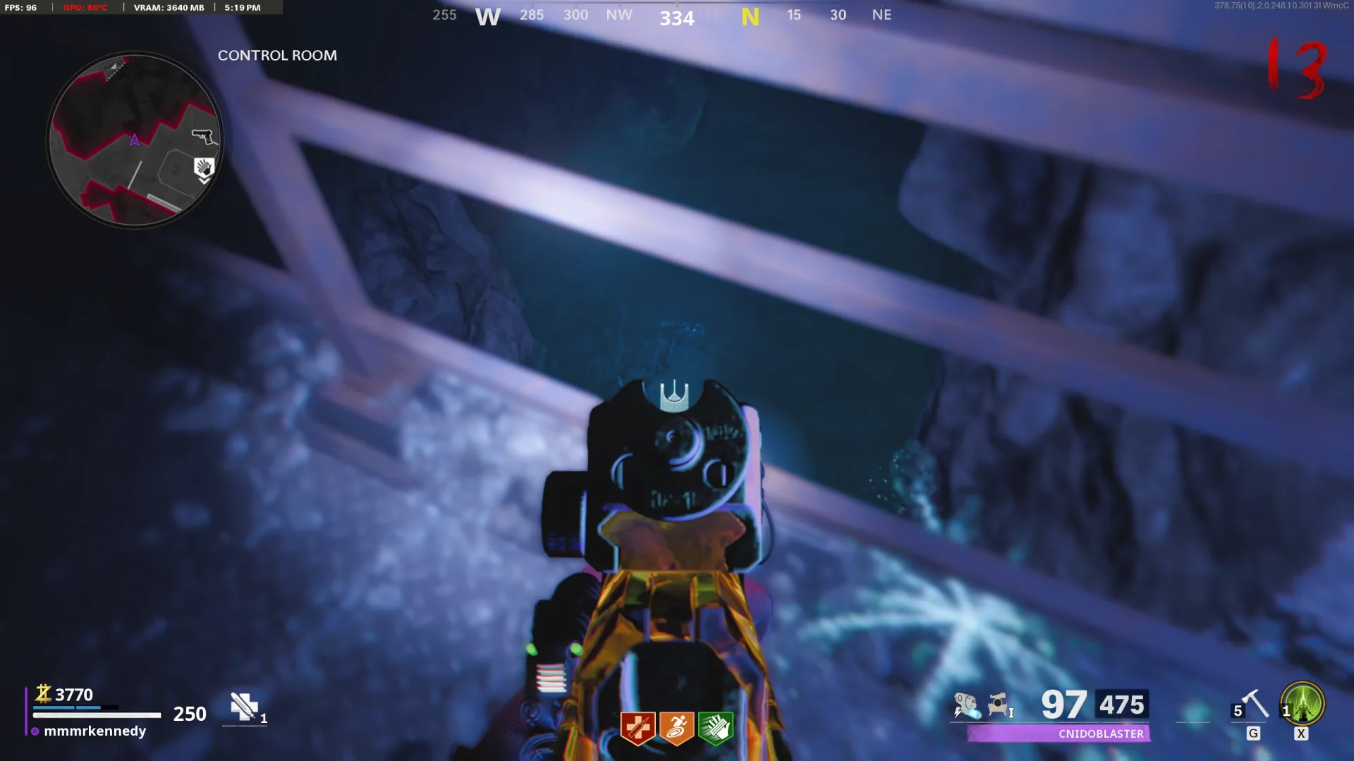 Floating-zombie site: below the facility walkway