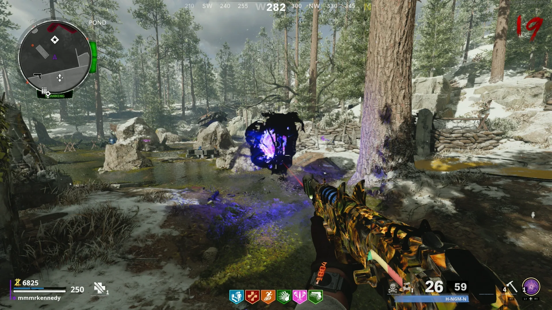 Use the Pond anomaly for the fire-upgrade route