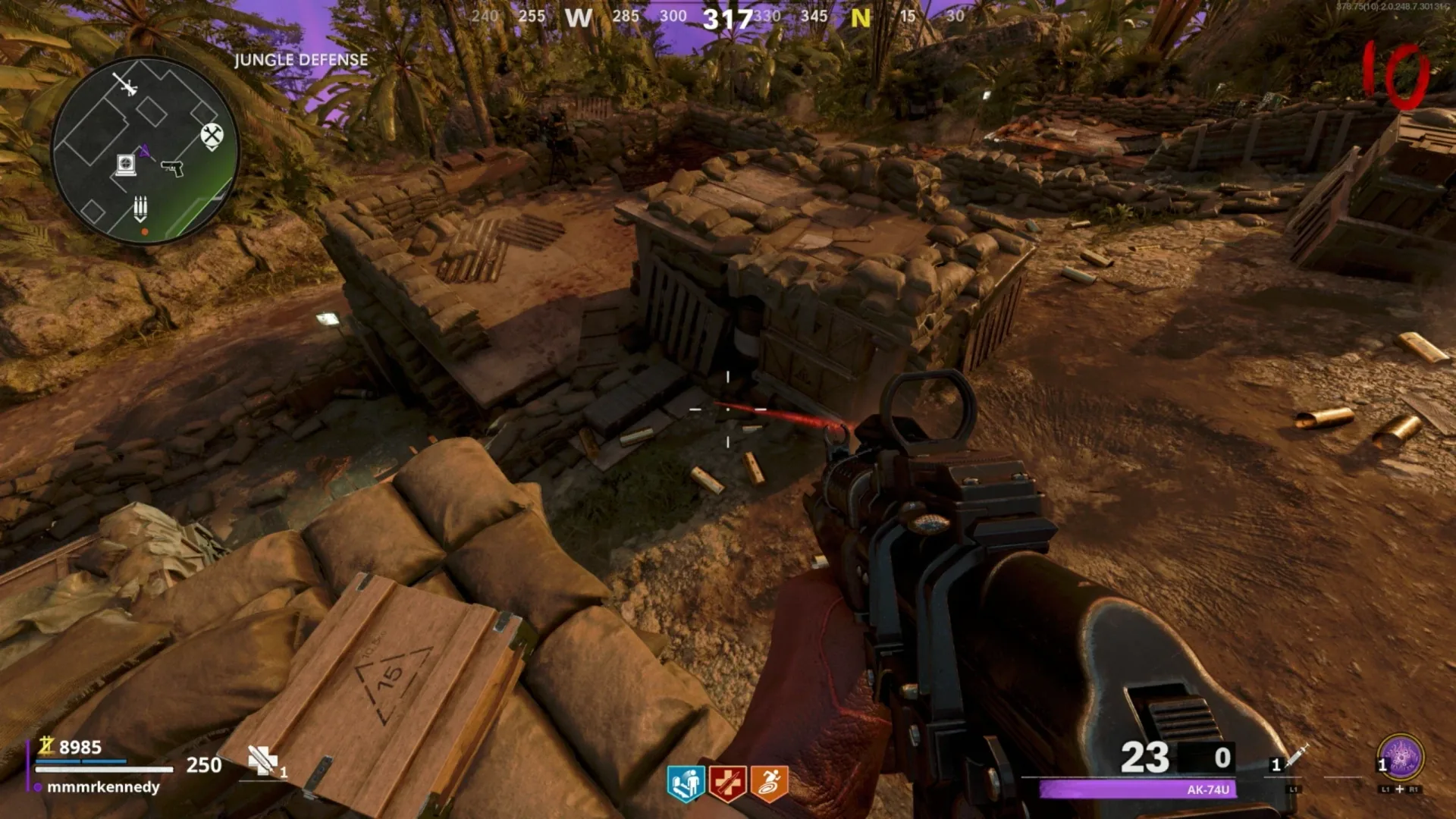 Head spawn: Jungle Defense barrels