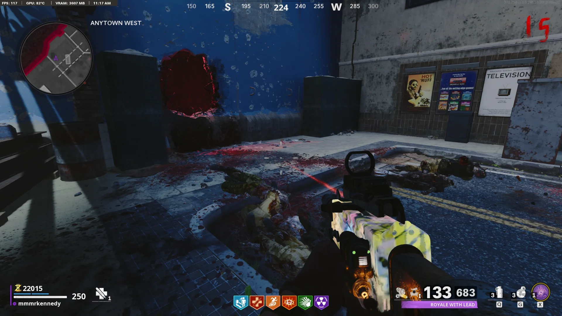 Landing patch: barrier below Video Store rooftop