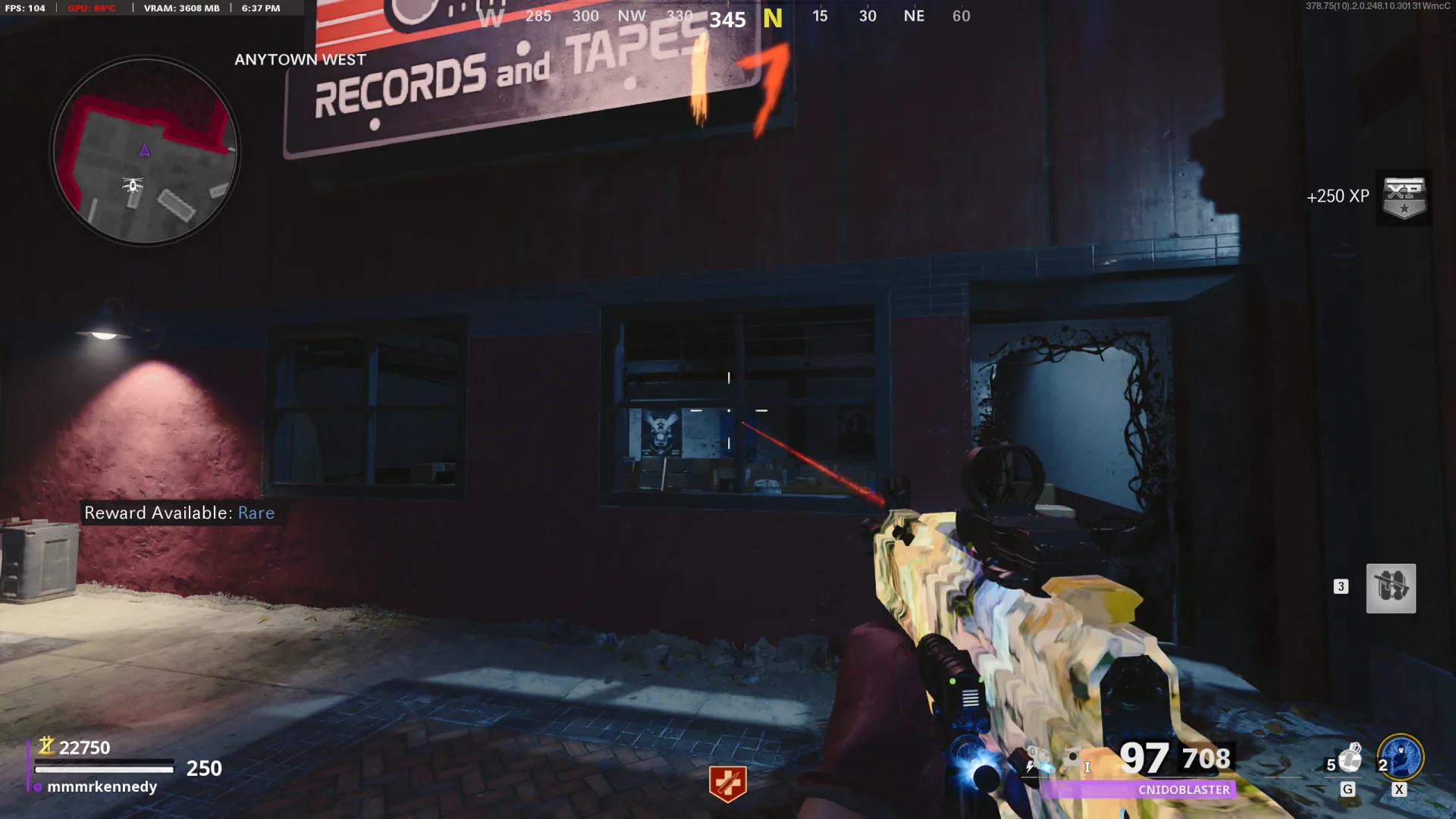 Shoot the shop’s targets through this window